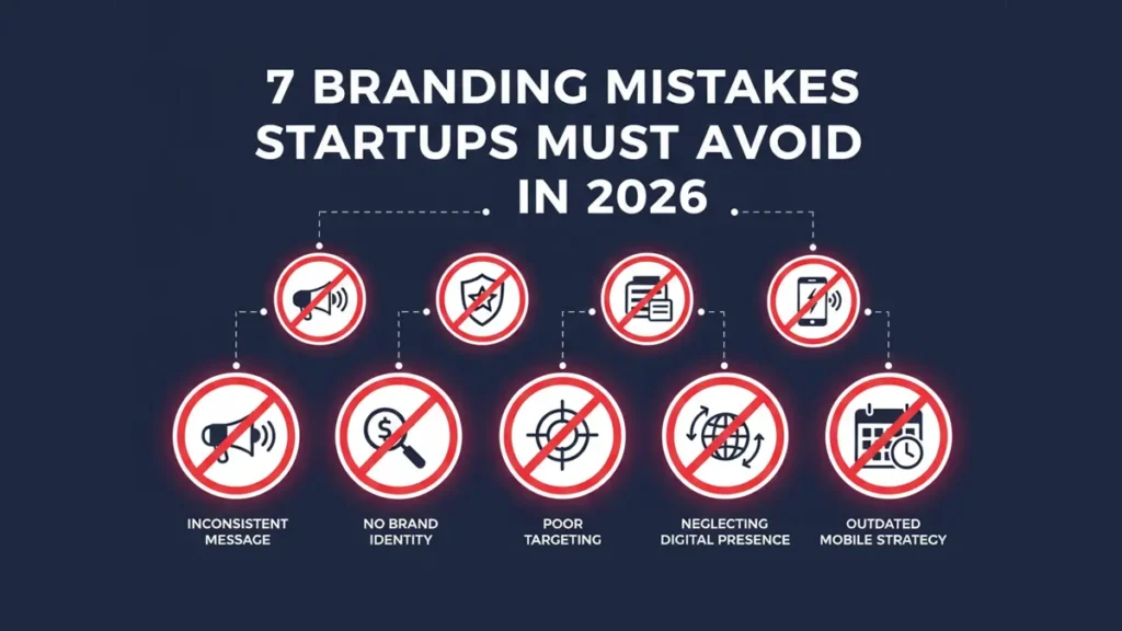 7 Branding Mistakes Startups Must Avoid in 2026